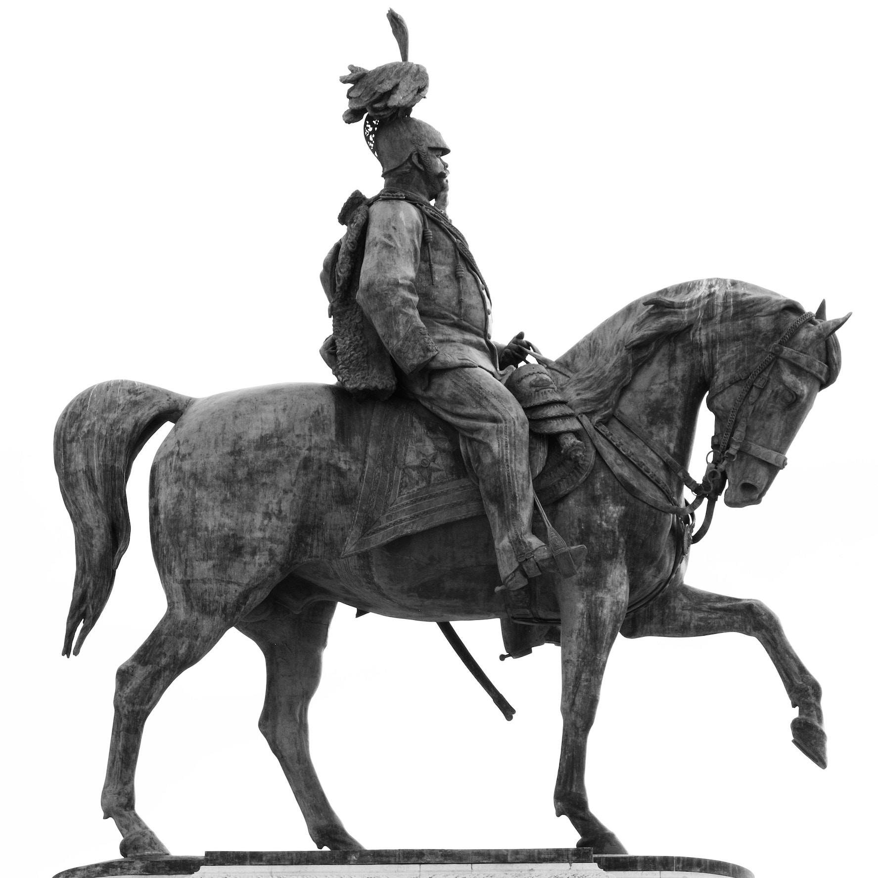 Bronze Status of Horse